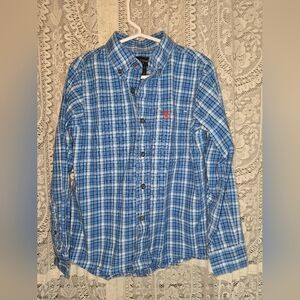 Ariat Pro Series Button Down, Long Sleeve, Boys XS